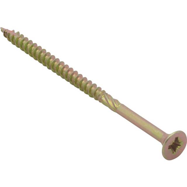 Forgefix Spectre PZ Compatible Wood Screw CSK ZYP 4.5 x 70mm Box 100 FORSPE4570Y