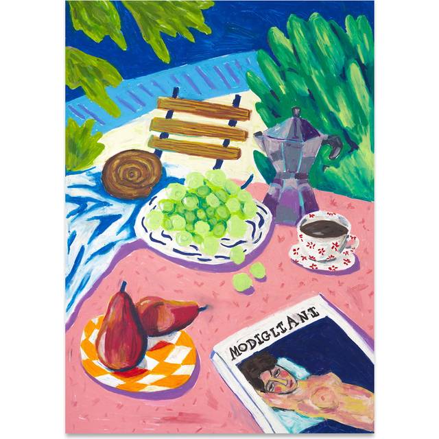 Paper Collective Modigliani in the Garden poster 50x70 cm