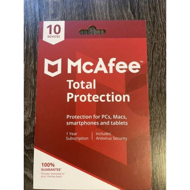 McAfee Total Protection 1 Year 5 Device