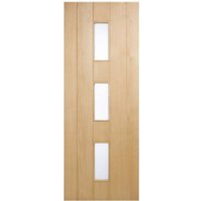 LPD Copenhagen Oak External Door - 3L Frosted 1981 x 762mm COPOAK30