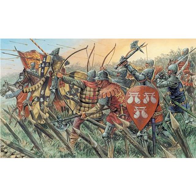 ENGLISH KNIGHTS AND ARCHERS (100 YEARS WAR) - SOLDIERS 1:72 - Italeri 6027