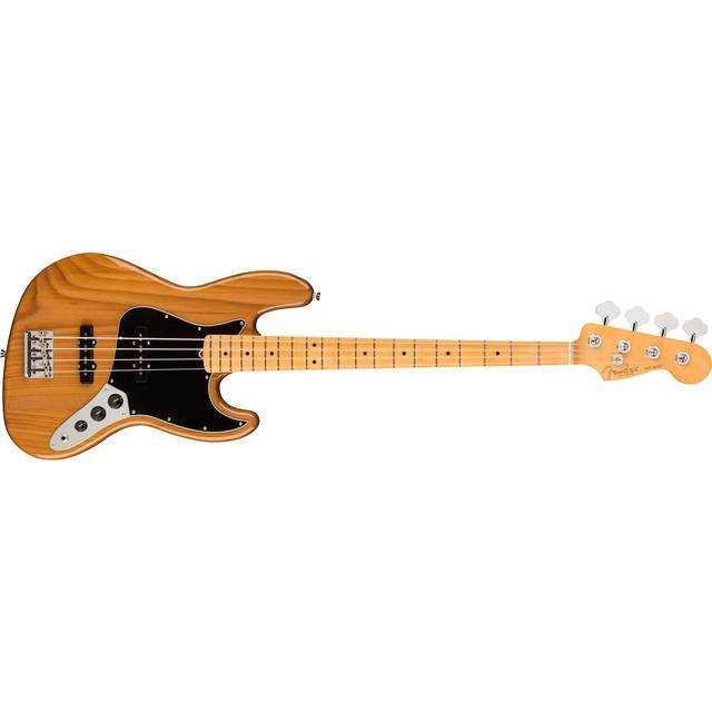 (B-Stock) Fender American Professional II Jazz Bass Roasted Pine MN Electric Bass Guitar with Case