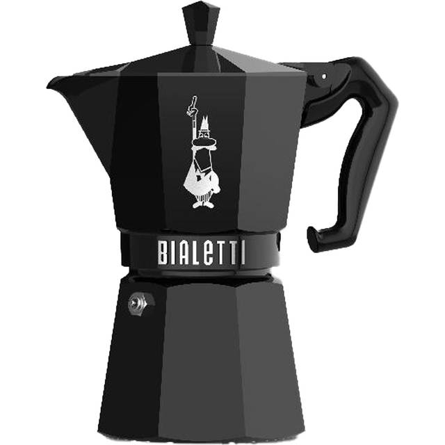 Bialetti Kokare Moka Exclusive Svart 6 Koppar