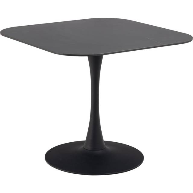 Malta Ceramic Square Dining Table Black