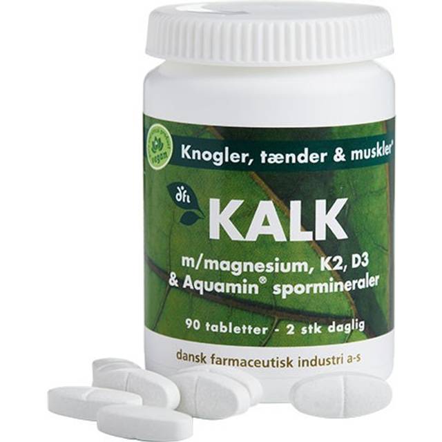 DFI KALK med magnesium, K2, D3 och spårämnen - 90 Tabletter