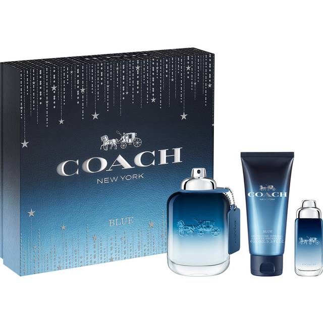 Coach Blue Men Gift Set EdT 100ml + Shower Gel 100ml + EdT 15ml