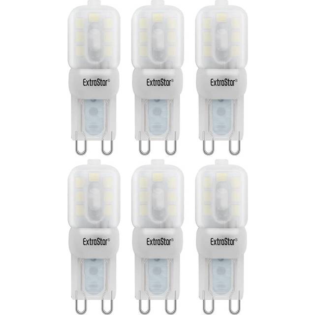 3.5W LED Mini Bulb G9, Daylight 6500K (pack of 6) - White - One Size