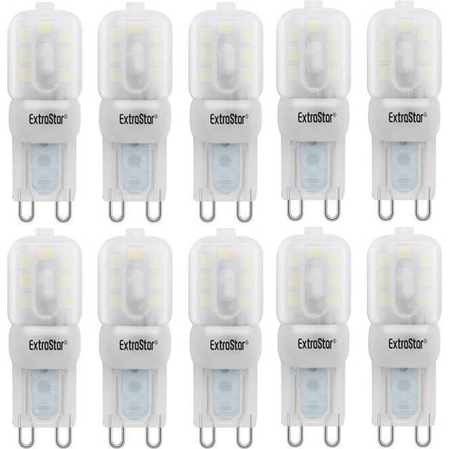 3.5W LED Mini Bulb G9, Daylight 6500K (pack of 10) - White - One Size