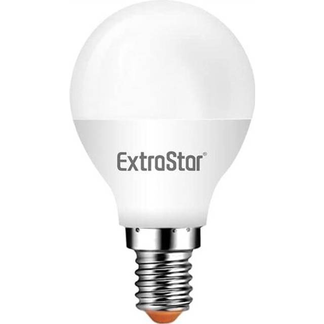 ExtraStar 5W LED G45 Golf Ball Bulb E14, 6500K Daylight