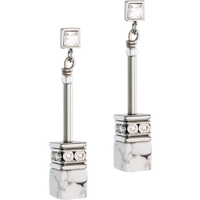 Coeur de Lion Ohrstecker 3035/21-1400 - weiß