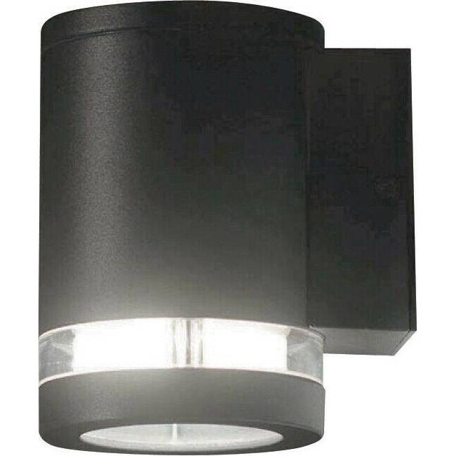 Outdoor IP44 Wall Light Graphite LED GX53 9W