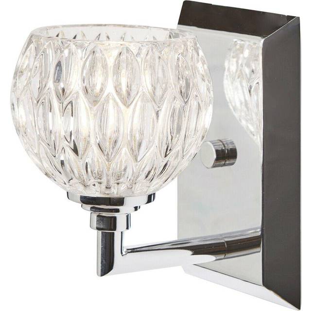 IP44 Wall Light Sconce Polished Chrome LED G9 3.5W Bulb