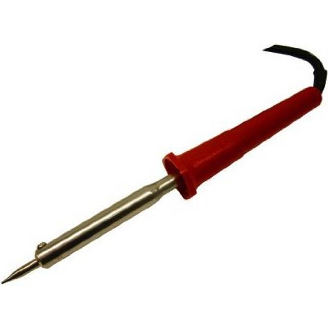 Solder Iron 60w 230v Screwdriver Tip Uk Plug - Toolzone Kdphb279