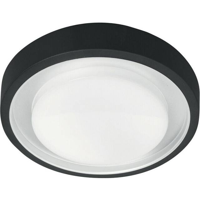 Outdoor IP54 Wall Light Graphite LED T5 22W