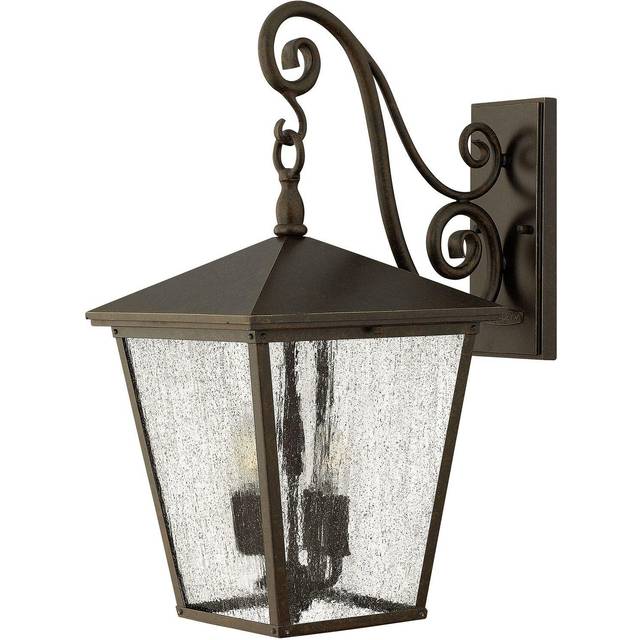 Outdoor IP44 4Wall Light Regency Bronze LED E14 60W