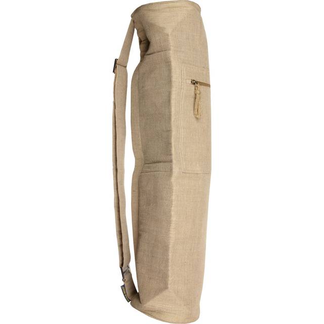 (One Size, Natural) Yoga-Mad Jute Yoga Mat Bag