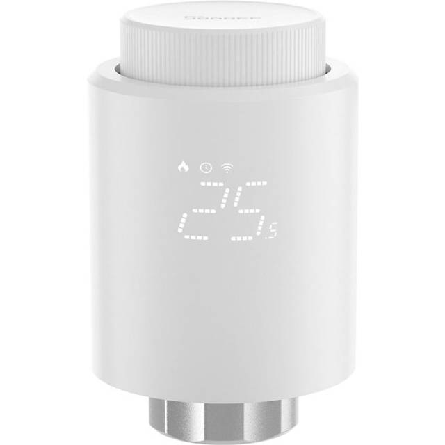 Zigbee Thermostatic Radiator Valve, TRVZB, Add-On Smart Radiator Valve For Smart Home Control, Easy Installation, Save Heating Costs, Works With Alexa