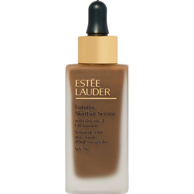 Estée Lauder Futurist SkinTint Serum Foundation With Botanical Oil Infusion SPF 20 plejende foundation SPF 20 Skygge 9N1 Ebony 30 ml