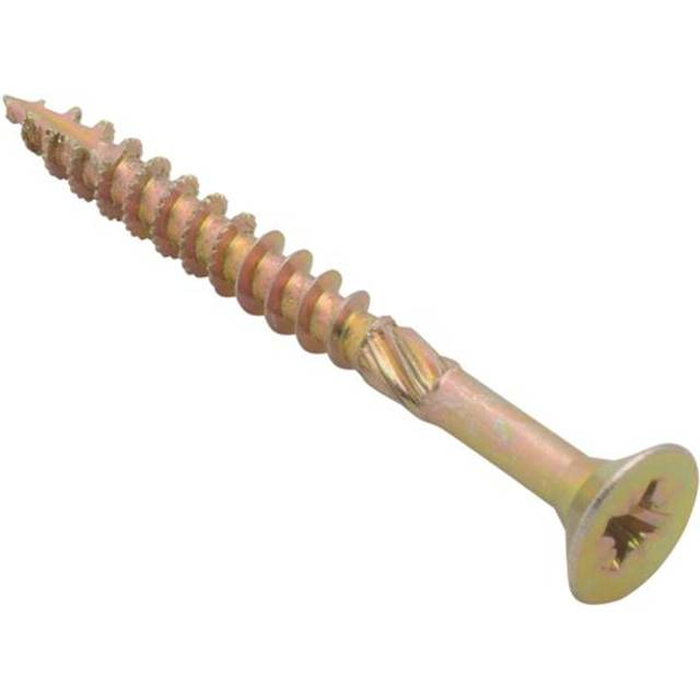 Forgefix Spectre Pz Compatible Wood Screw Csk ZYP 4.0 x 50mm Tub 900
