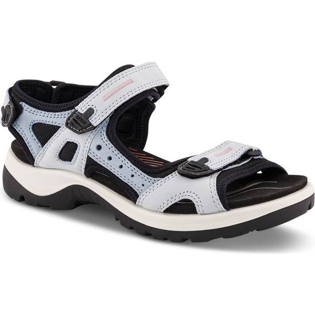 Ecco Shoes Women's Offroad Leather Walking Sandals Blue - UK 6.5/7 / EU 40