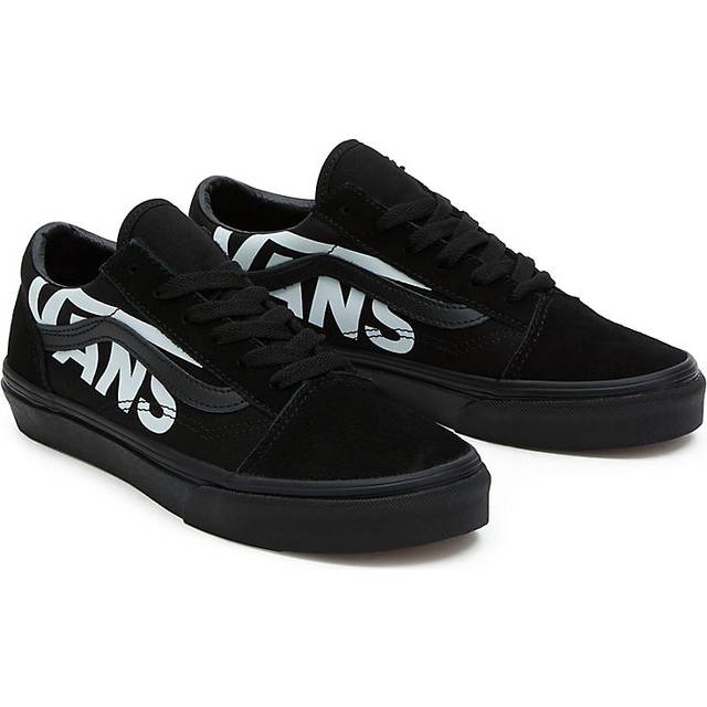 Vans, Skor, Herr, 37 EU, Mocka, Klassiska Svart/Vita Logosneakers