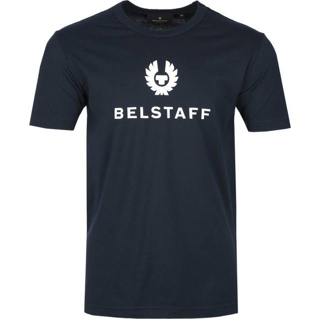 Belstaff Men's Cotton Jersey Signature T-Shirt - Navy - Size: 38/Regular