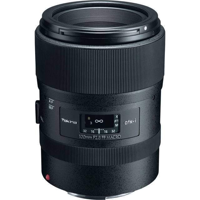 Tokina atx-i 100mm f/2.8 FF Macro PLUS Lens for Canon EF Mount Camera with Hood