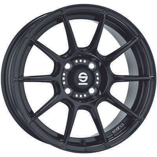 Sparco Sparco Ff 1 Alloy Wheel 17x7 Et40 4x100 Gloss Black 63.4mm Cb