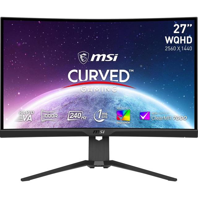 MSI 27" Curved gamingskärm MAG 275CQRXF