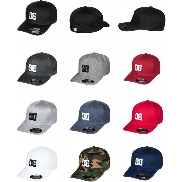 DC Cap Star Flexfit Cap - Black Iris -  S/M