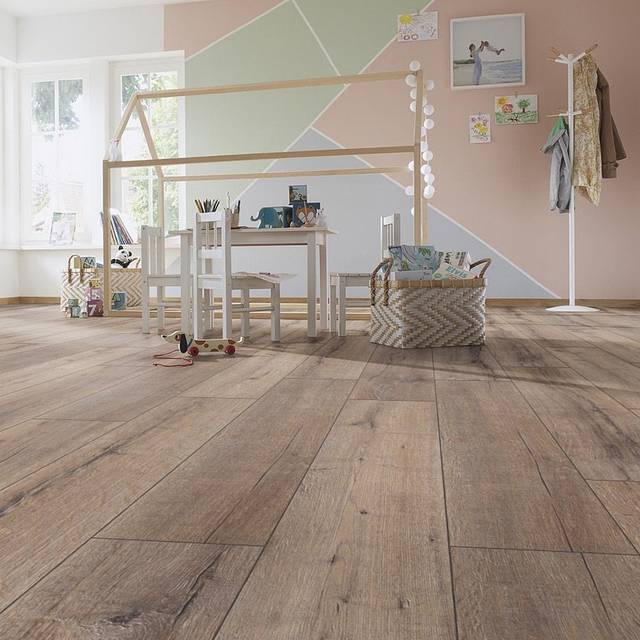 Kronotex Rift Oak - Exquisite Plus 8mm Laminate Flooring (87641)