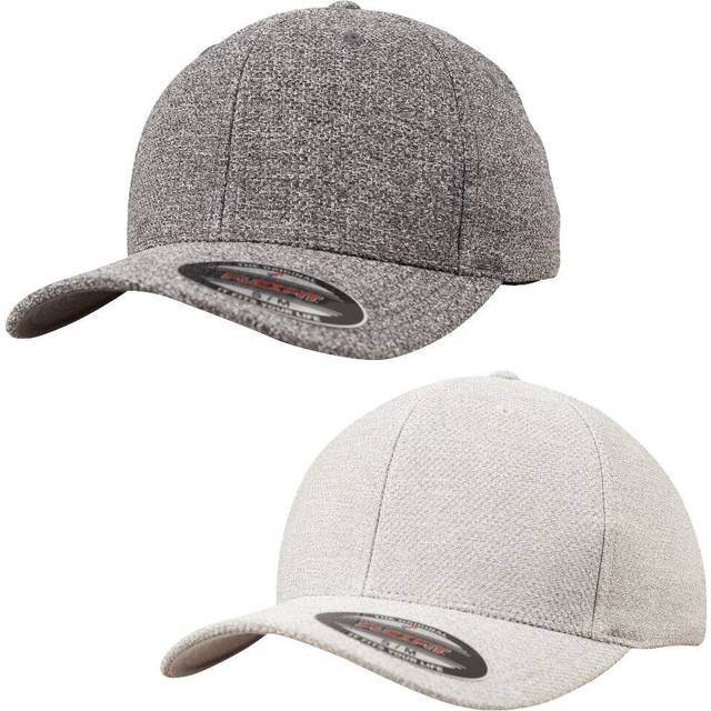 Flexfit FLEXFIT Melange Cap (6355) Dark Heather Grey SM - dark heather grey