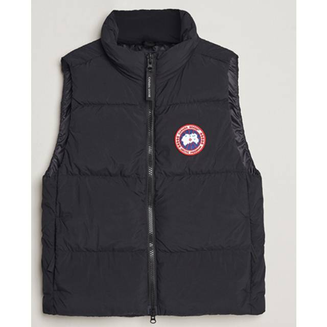 Canada Goose Mens Black Lawrence Quilted Shell-down Vest S - BLACK