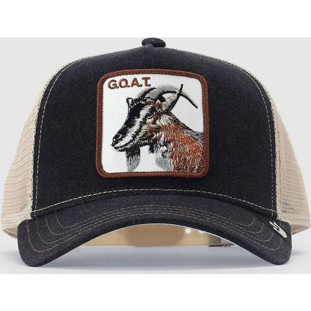 Goorin Bros GOAT Trucker Cap in Charcoal Denim I Goorin Bros - One Size
