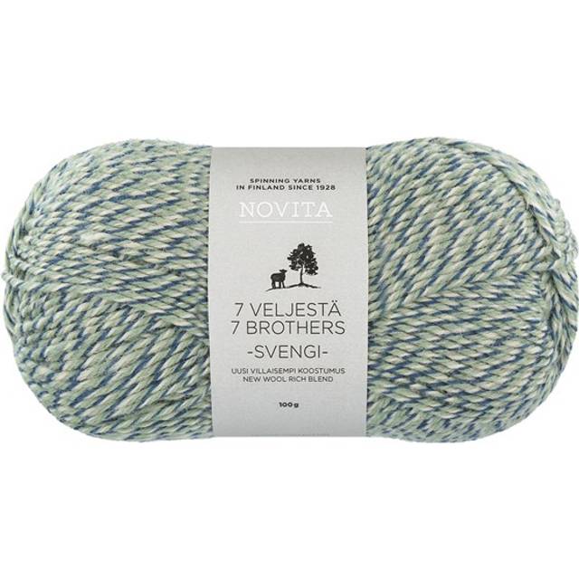 7 Bröder Svengi Garn Ullmix 100 g Novita