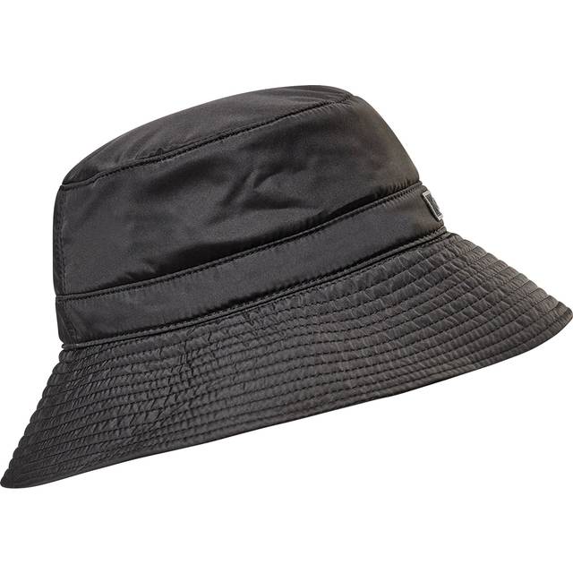 GANNI Back Recycled Tech Bucket Hat - 099 Black - XS-S