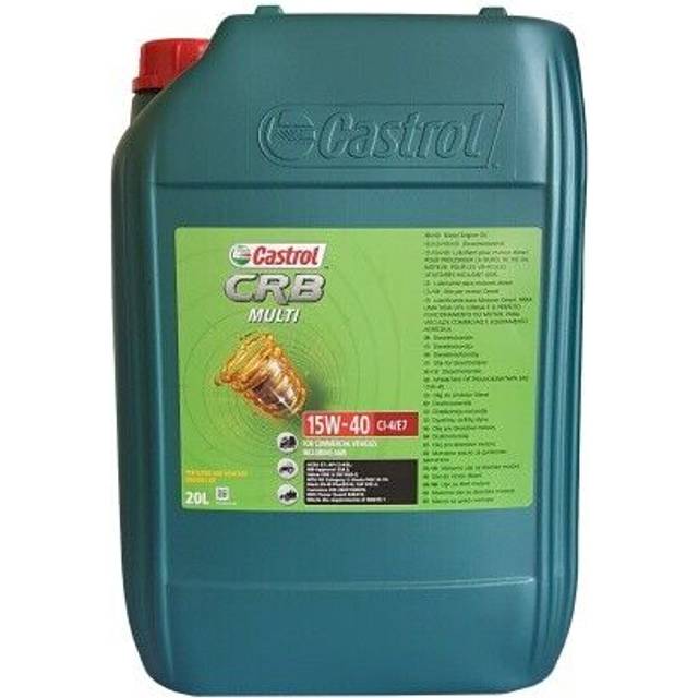Castrol CRB Multi CI-4/E7 15W-40 Motorolja Dunk 20 l - Motorolja - Mercedes - Sprinter, W639, Viano. Iveco - Daily. Nissan - Nv200. Hyundai - H1