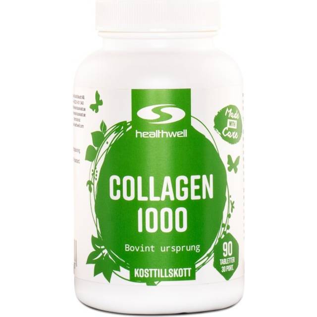 Healthwell Collagen 1000 Plus, 90 tabl