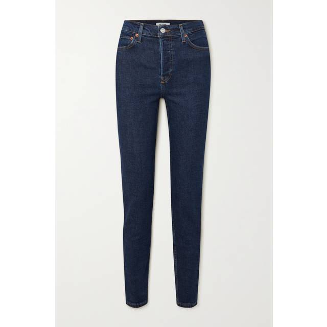 RE/DONE Dark Rinse High-Rise Skinny Jean