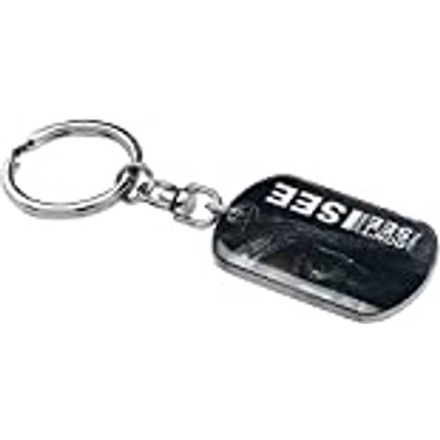 The Walking Dead Michonne Dog Tag Style Metal Keyring