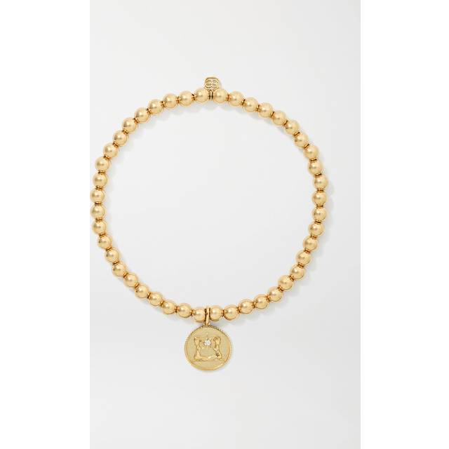 Sydney Evan - Gemini 14-karat Gold Diamond Bracelet - One size