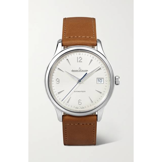 Jaeger-LeCoultre Stainless Steel Master Control Date Watch - Silver - 40mm