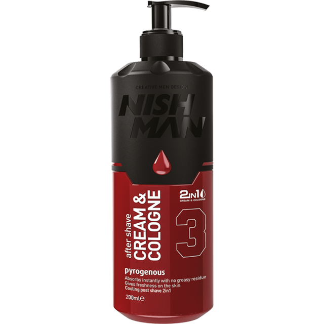 Nishman After Shave Cream & Cologne Pyrogenous 3 400ml