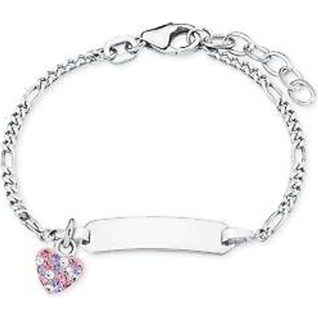 Prinzessin Lillifee Girls Silver ID Bracelet - 2021115, one size