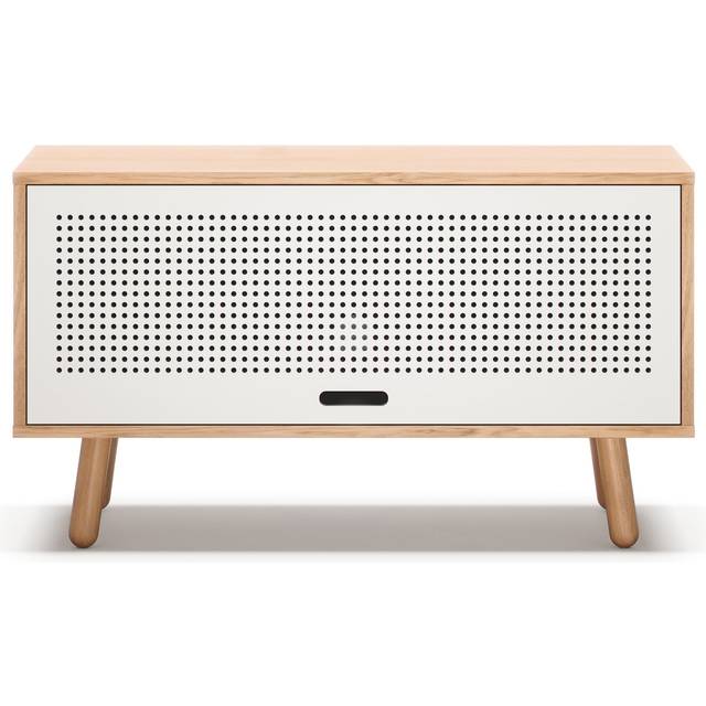 Ray Media Bench 100 cm, Oak / White