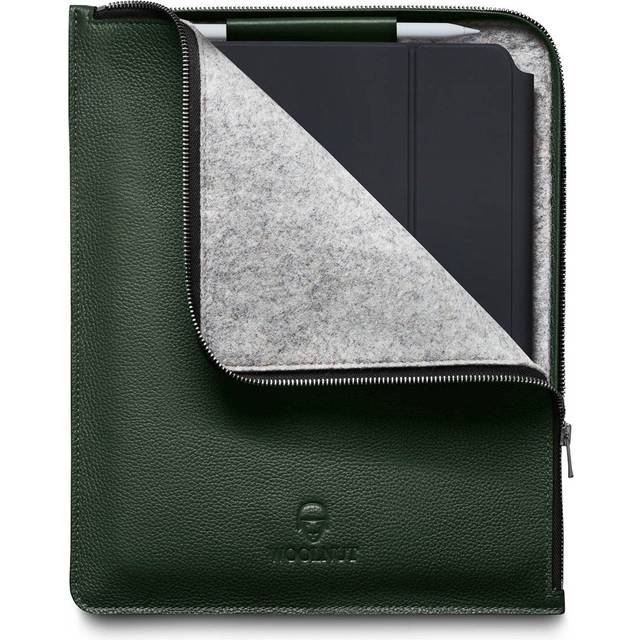 Woolnut Leather Folio (iPad Pro 12,9/Pro 13/Air 13) - Grön