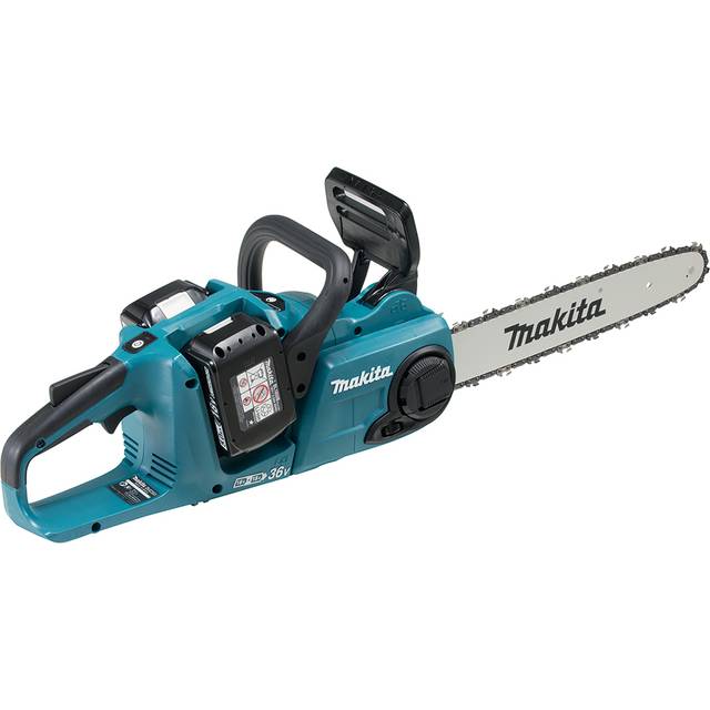 DUC353 Kit Cordless lxt Brushless 350mm Chainsaw With 2x5Ah Batteries and Charger - Makita
