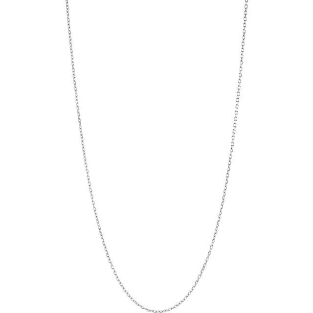 Maria Black Womens Silver Chain 50 Rhodium-plated Recycled Sterling-silver Necklace 50cm - SILVER