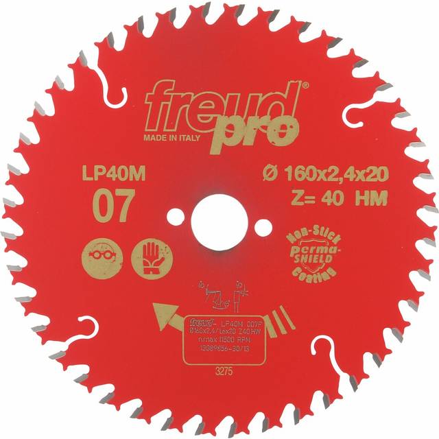 Freud LP40M Solid Wood Cutting Circular Saw Blade 160mm 40T 20mm