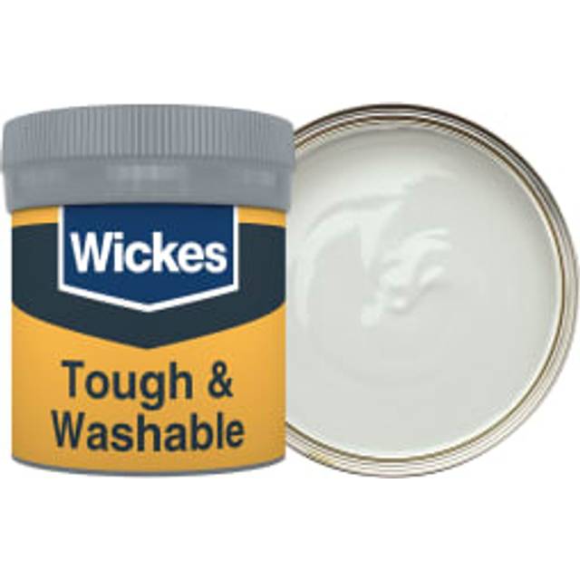 Wickes Tough & Washable Matt Emulsion Paint Tester Pot - Putty No.420 - 50ml